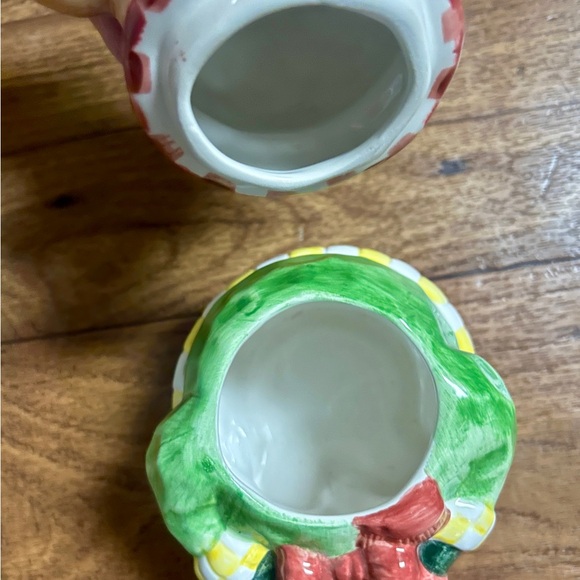 International Bazaar • Ceramic Whimsical Reindeer Snack Jar • New W/Box - Picture 15 of 16